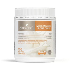 Bio Island Milk Calcium Bone Care front view