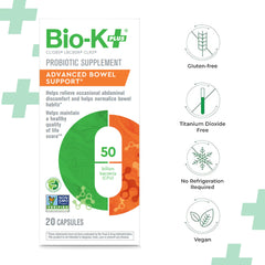 Label highlights probiotic strains L. acidophilus CL1285, L. casei LBC80R, L. rhamnosus CLR2