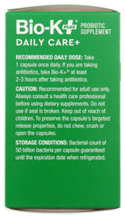 Product shot of Bio-K Plus Dailycare 50 Billion Probiotics 30-count