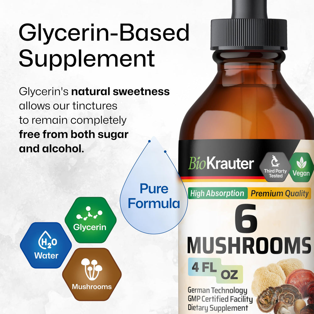 4 fl oz BIO KRAUTER tincture bottle for easy dosing
