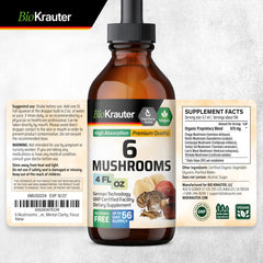 Serving suggestion: add drops of BIO KRAUTER to a beverage
