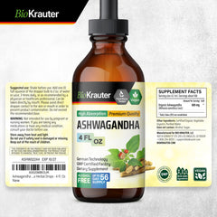 Alcohol-free and sugar-free label on bottle