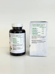 Vegan brain health capsules in a blister pack