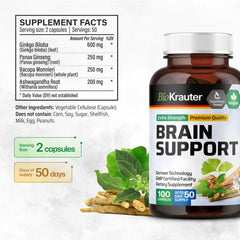 Healthy lifestyle concept with brain-themed background