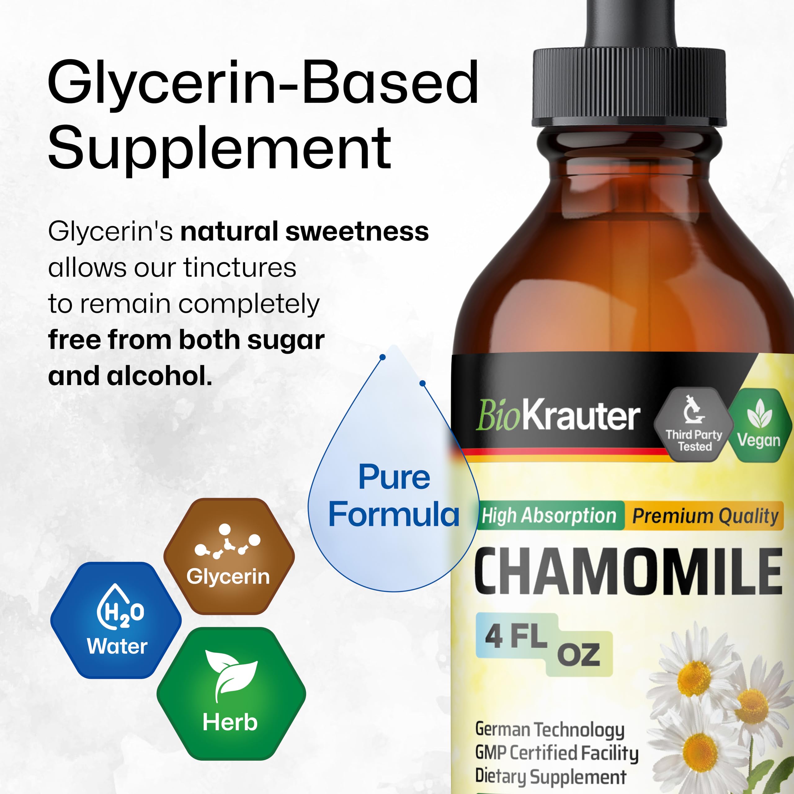 Glycerin base used in BIO KRAUTER Chamomile Drops