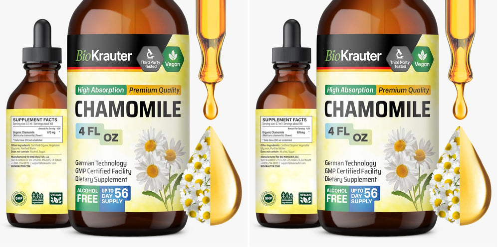BIO KRAUTER Chamomile Tincture bottle front