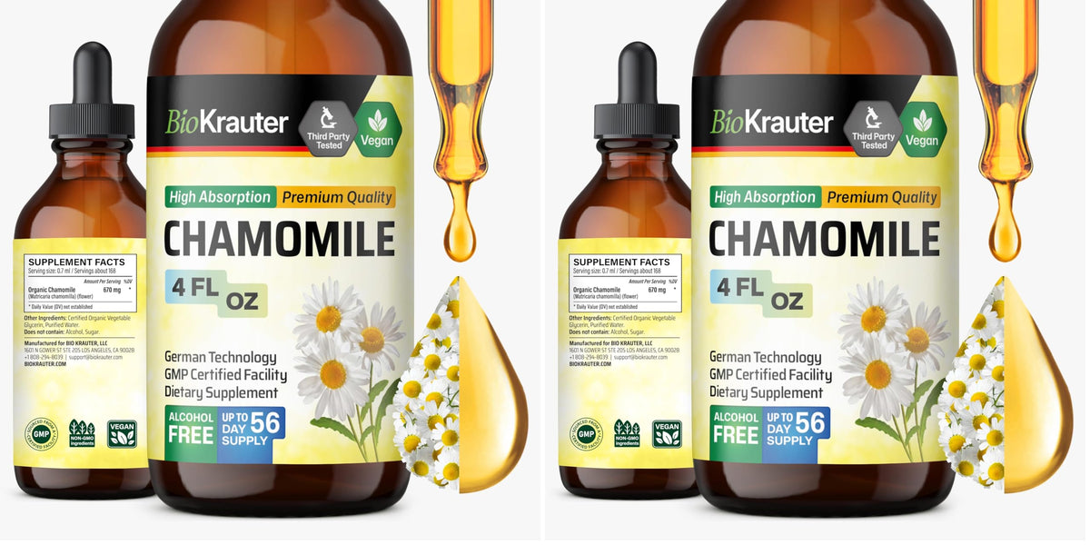 BIO KRAUTER Chamomile Tincture bottle front