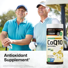 Banana-flavored BIO KRAUTER CoQ10 Gummies