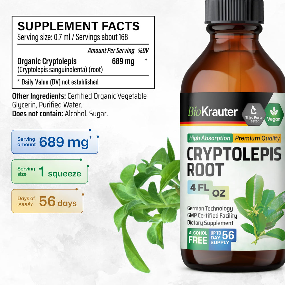 Glycerin ingredient label for tincture
