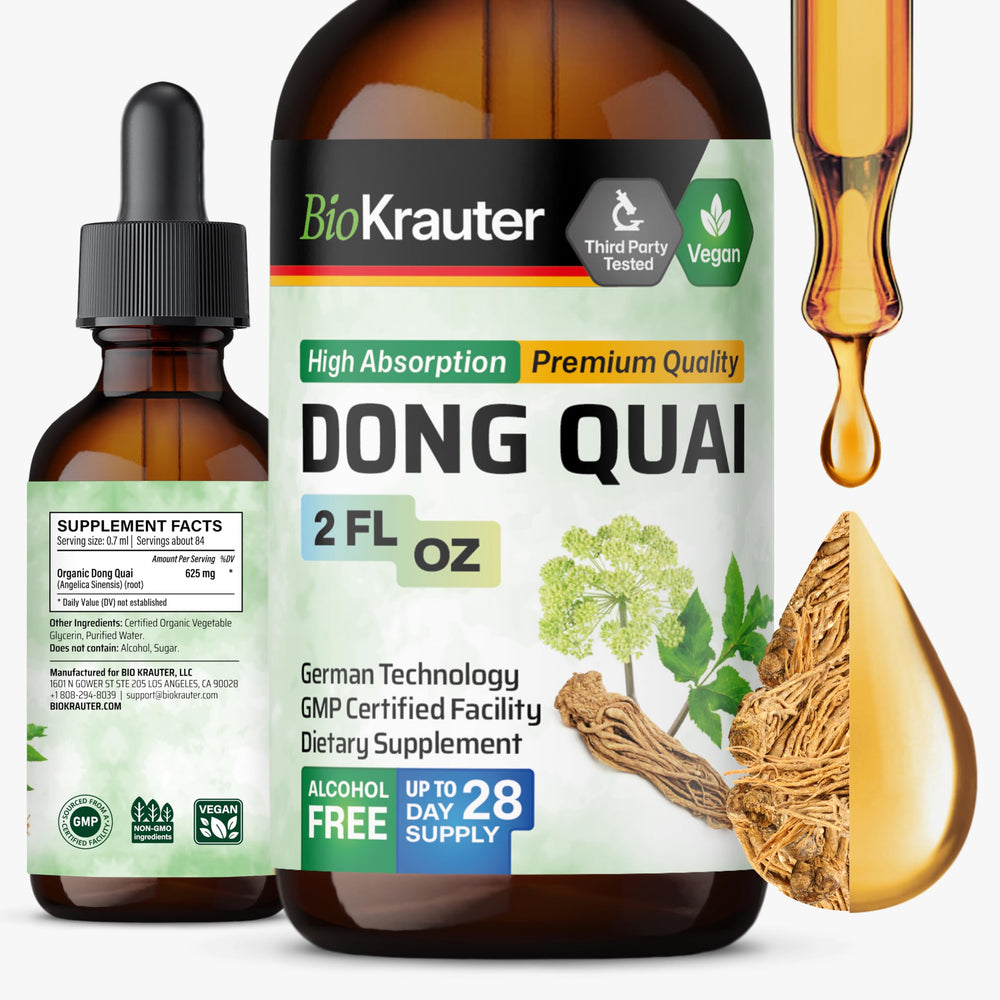BIO KRAUTER Dong Quai Drops bottle front view