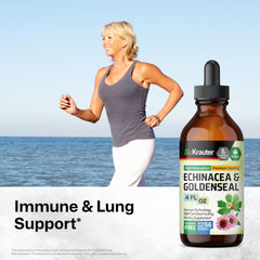 Dosing dropper for echinacea and goldenseal tincture