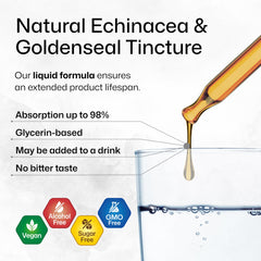 Ingredients: echinacea extract and goldenseal root