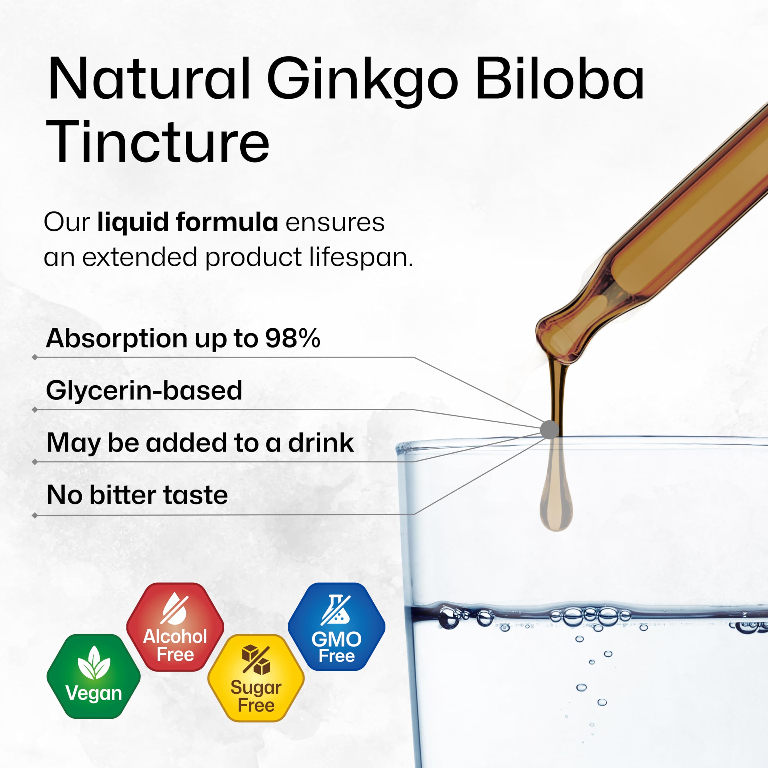 German technology crafted Ginkgo biloba supplement