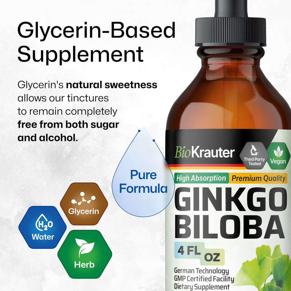 Glycerin-based tincture for smooth taste