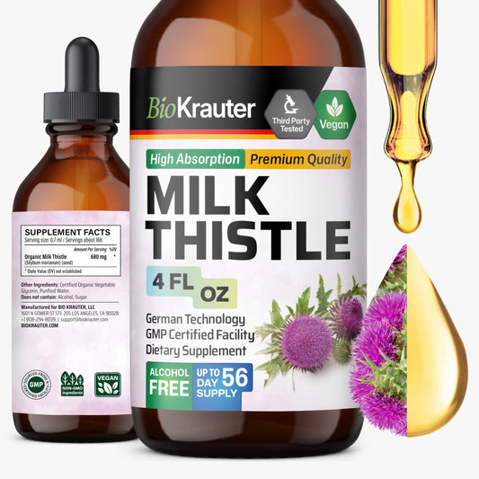 BIO KRAUTER Milk Thistle bottle front