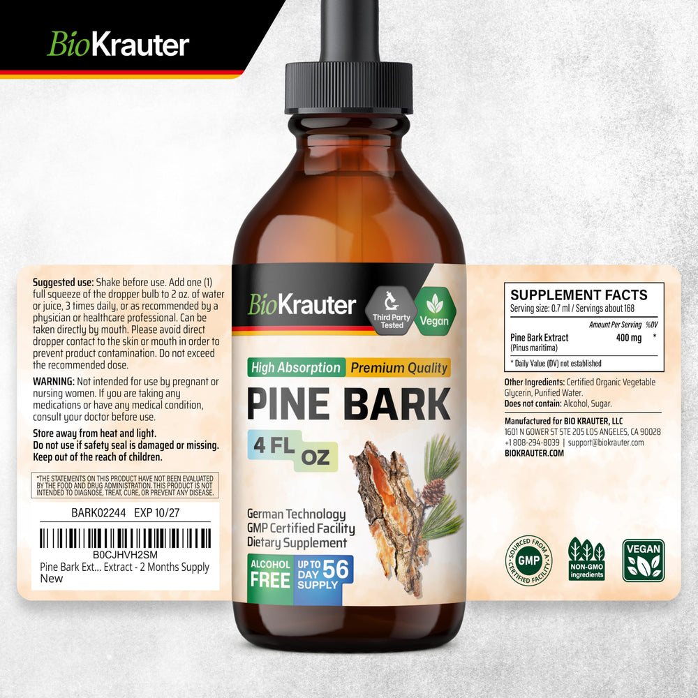 German technology pine bark extract production