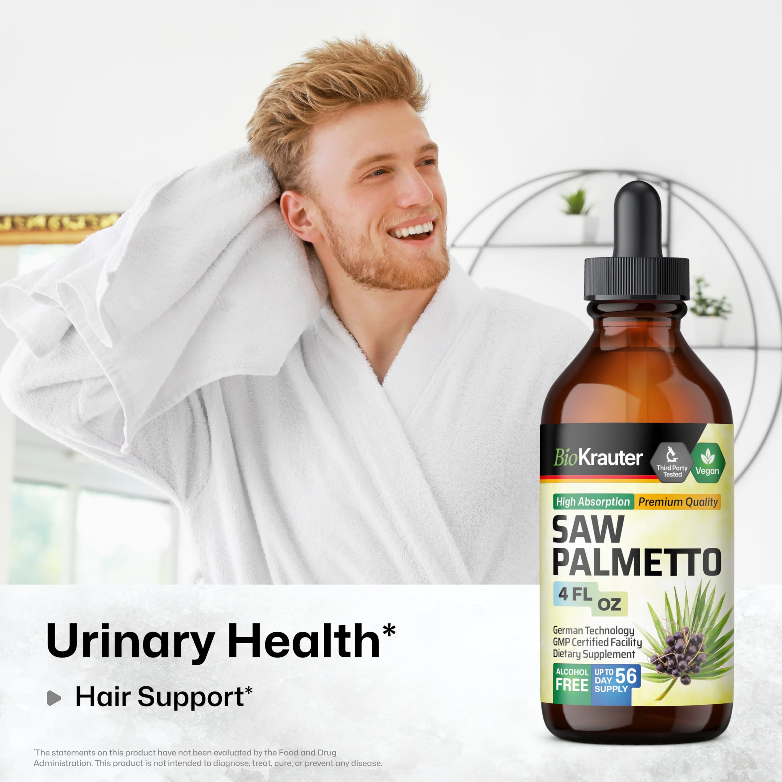 Glycerin-based vegan saw palmetto extract ingredients