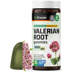 BIO KRAUTER Valerian Root Gummies bottle front