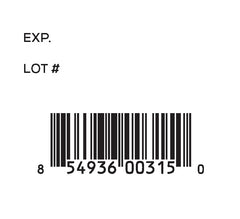 Free-from gluten yeast corn sugar salt wheat soy and preservatives label