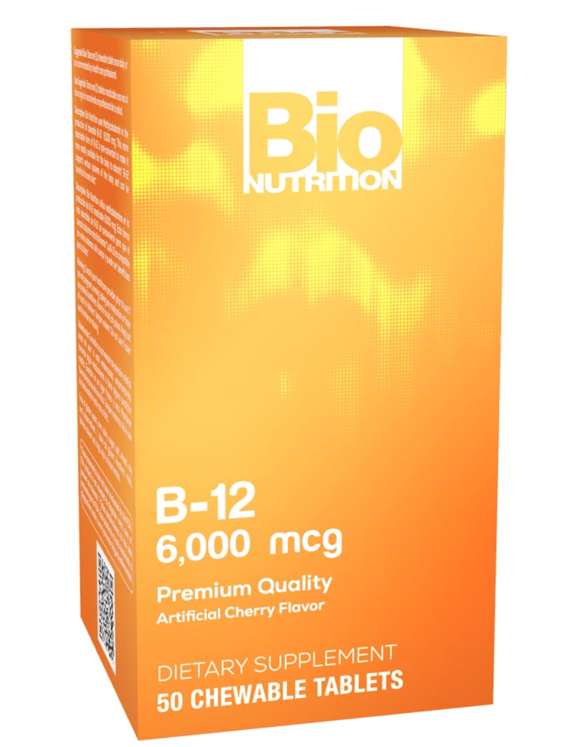 Bio Nutrition B-12 Sublingual Tablet bottle label