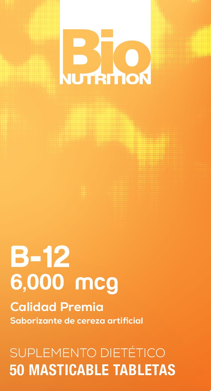 Serving size information for Bio Nutrition B-12 Sublingual Tablet