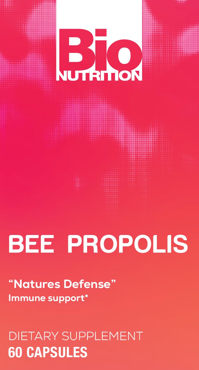 Bio Nutrition Bee Propolis label and packaging