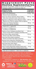 Herbal extracts and amino acids in the supplement