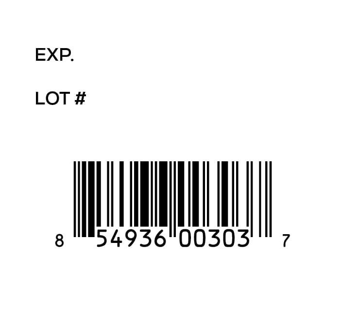 Free of yeast, corn, dairy, salt, sugar, wheat, soy and preservatives label