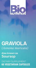 Graviola capsules with a glass of water