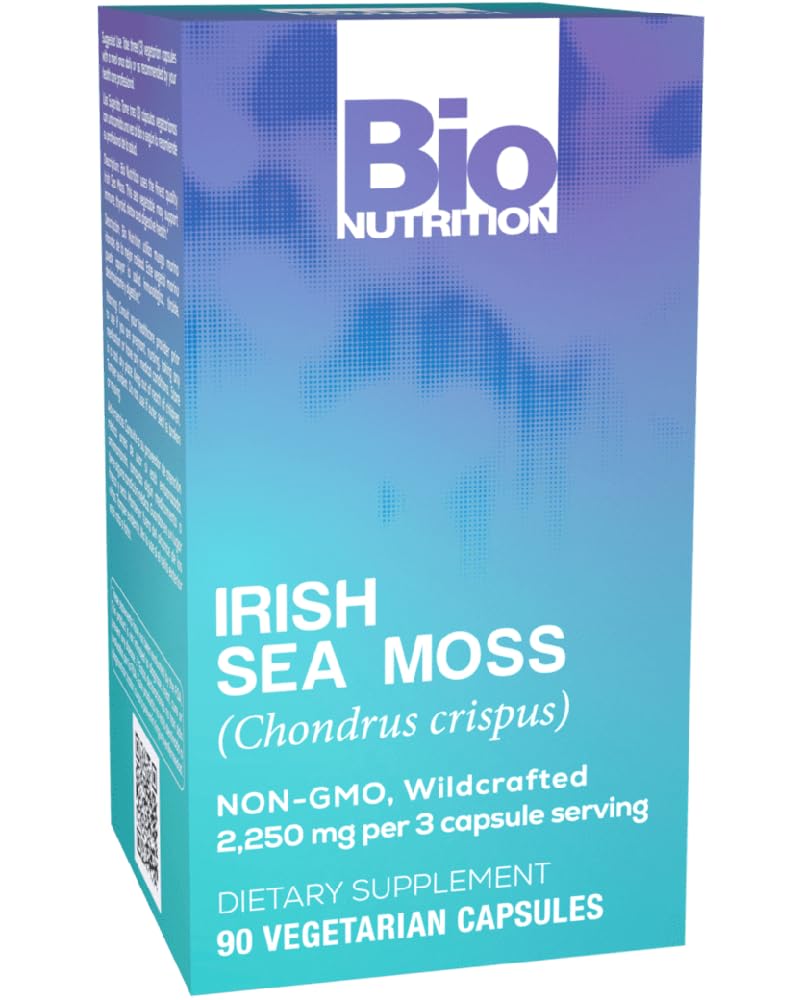 Bio Nutrition Irish Sea Moss bottle with label