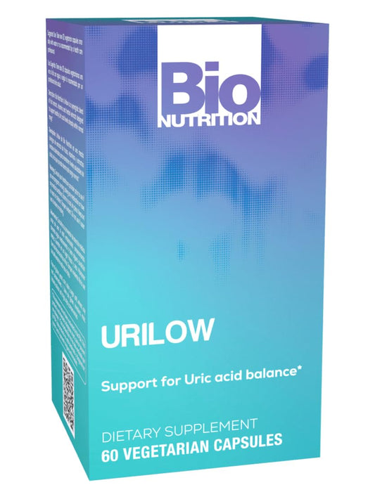 Bio Nutrition Urilow 60 Vegetarian Capsules bottle front