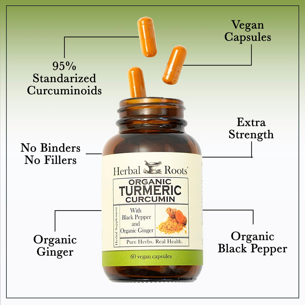 BioPerine black pepper and ginger illustration