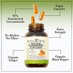 BioPerine black pepper and ginger illustration