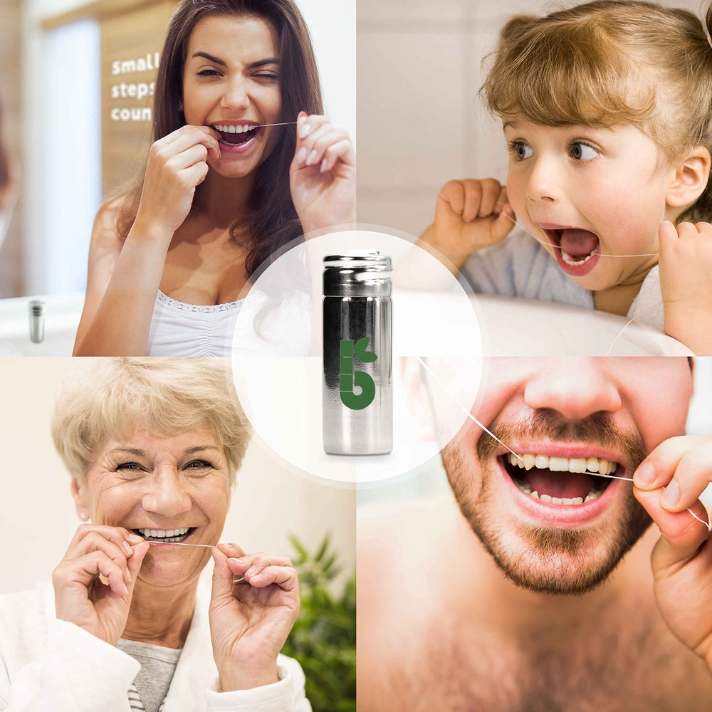 Bio PLA plant-based floss derived from corn starch