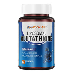 BIO POTENTIA Liposomal Glutathione 500mg with Alpha Lipoic Acid bottle