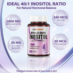 Close-up of BIO POTENTIA bottle with the 60 capsules