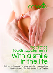 Close-up of probiotic bottle showing MegaMix label