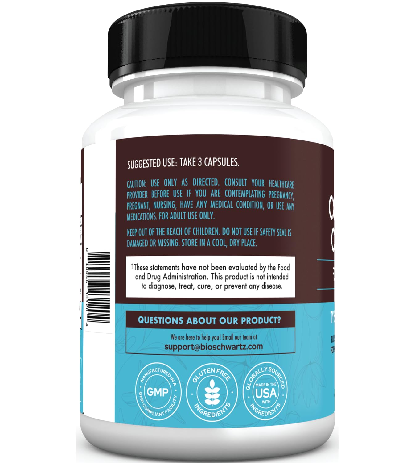 Lifestyle image showing daily use of collagen capsules