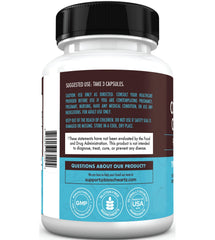 Lifestyle image showing daily use of collagen capsules