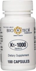 Bio-Tech K1-1000 packaging displayed with bottle