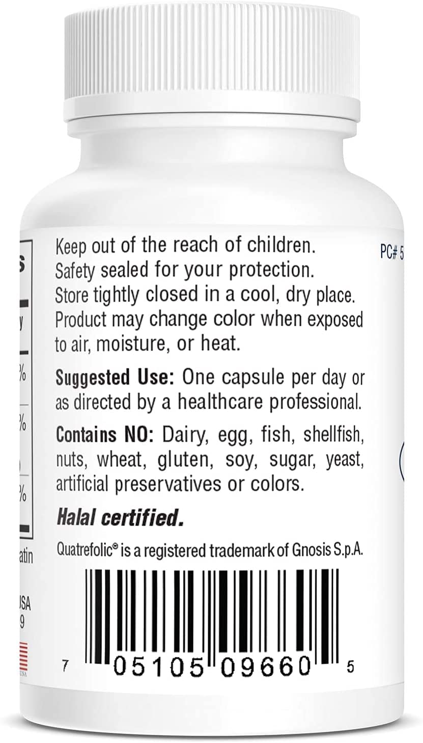 Active forms of B6, Folate, and B12 ingredients
