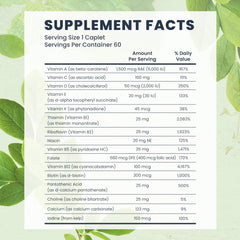 Close-up of a single Essential Multivitamin caplet