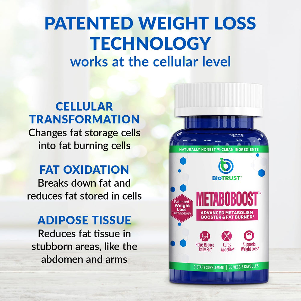 Metabolism booster capsules concept