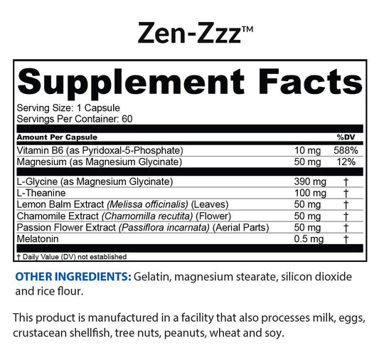 BioTRUST Zen-Zzz bottle
