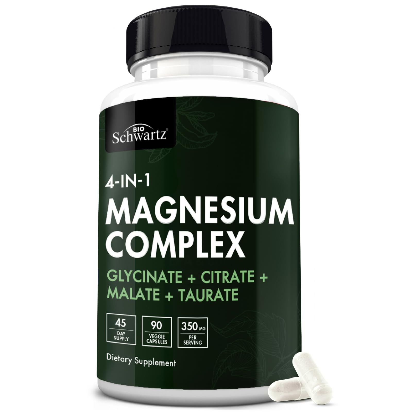 BioSchwartz Magnesium Complex bottle and capsules
