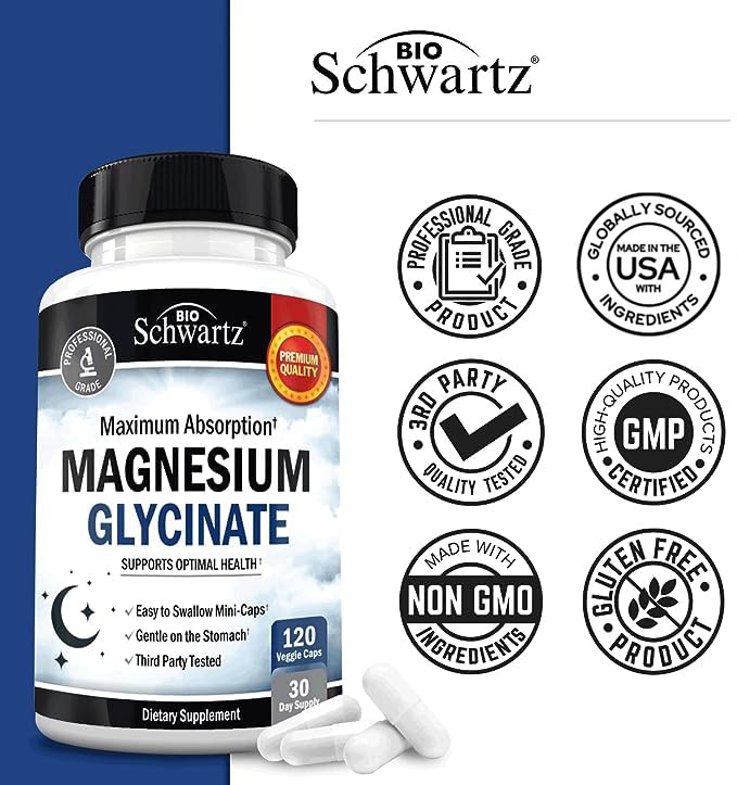 How to take BioSchwartz Magnesium Glycinate mini capsules