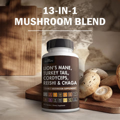 Reishi and Cordyceps for energy and focus