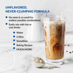 Keto Elevate added to coffee as a keto coffee creamer
