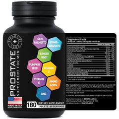 Gluten-free and non-GMO prostate health supplement