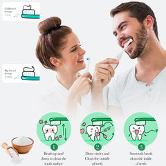 Smiling person after using BIOAQUA toothpaste